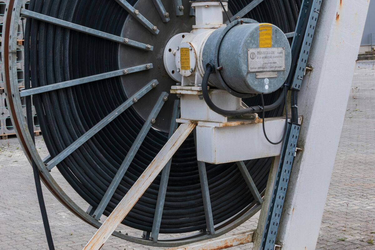 Industrial electrical cable spool